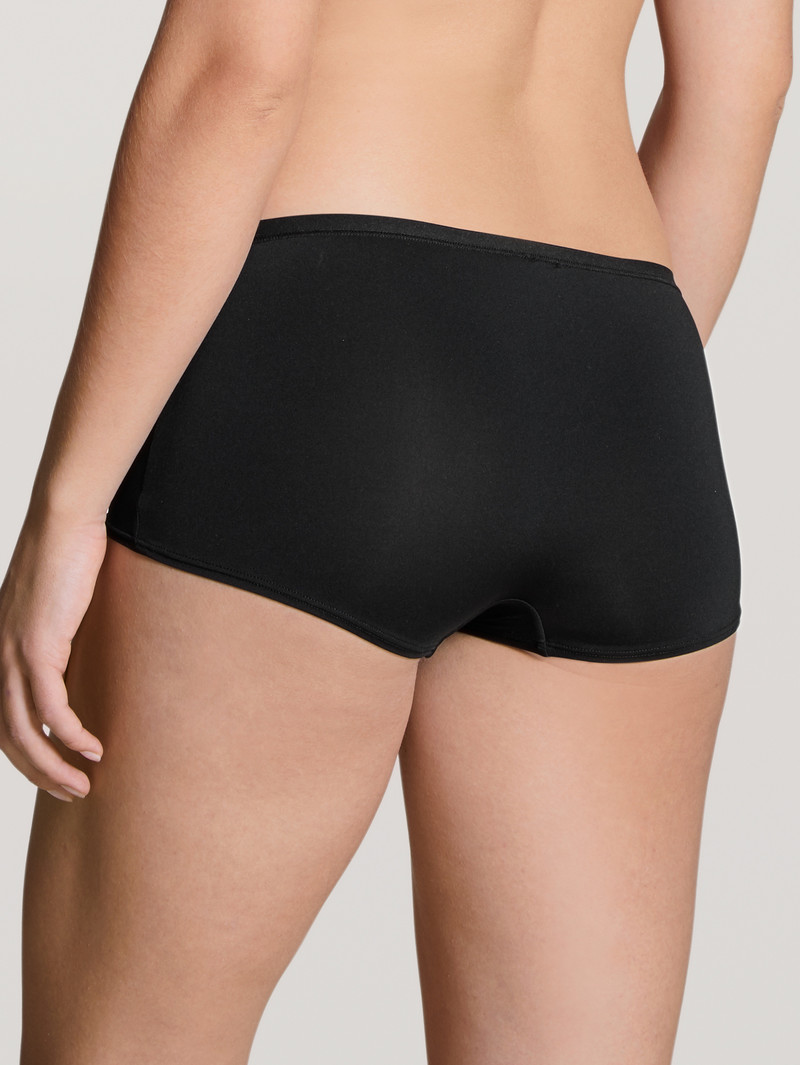 Calida Eco Sense Panty Unterwäsche Damen Schwarz | 93104-ODFJ