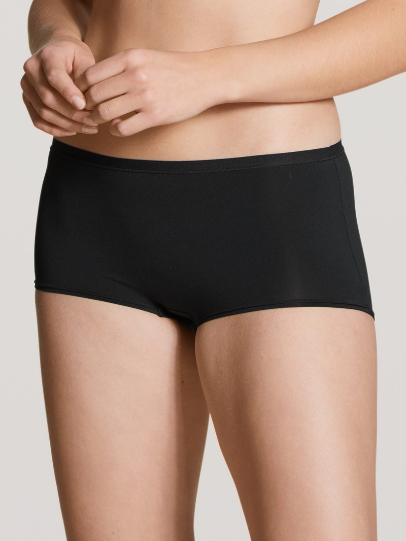 Calida Eco Sense Panty Unterwäsche Damen Schwarz | 93104-ODFJ