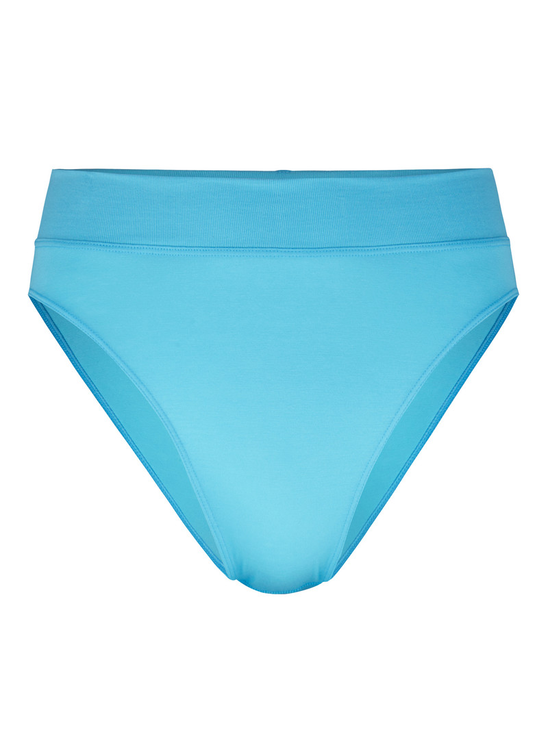 Calida Elastic Brief, High Waist Unterwäsche Damen Blau | 04521-AEJX