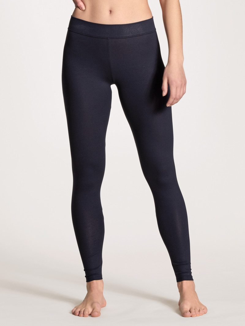 Calida Elastic Leggings Loungewear Damen Dunkelblau | 60972-KDYC