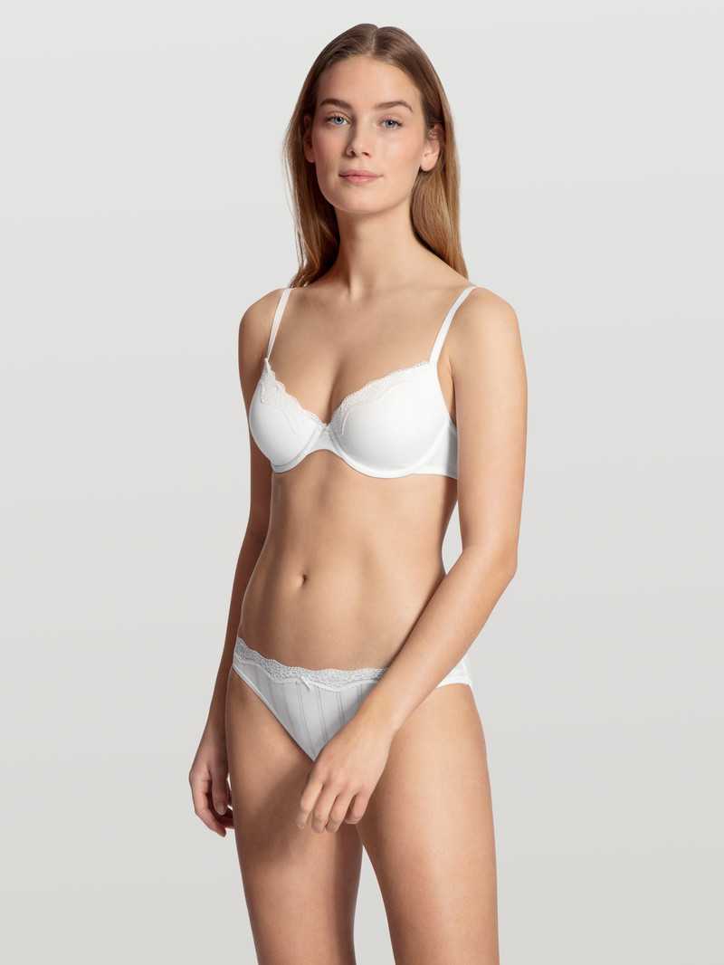 Calida Etude Toujours Brief, Low Cut Unterwäsche Damen Weiss | 05819-ZIGA