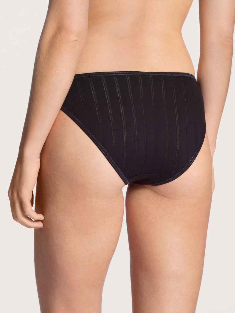 Calida Etude Toujours Brief, Regular Cut Unterwäsche Damen Schwarz | 94237-XBVQ