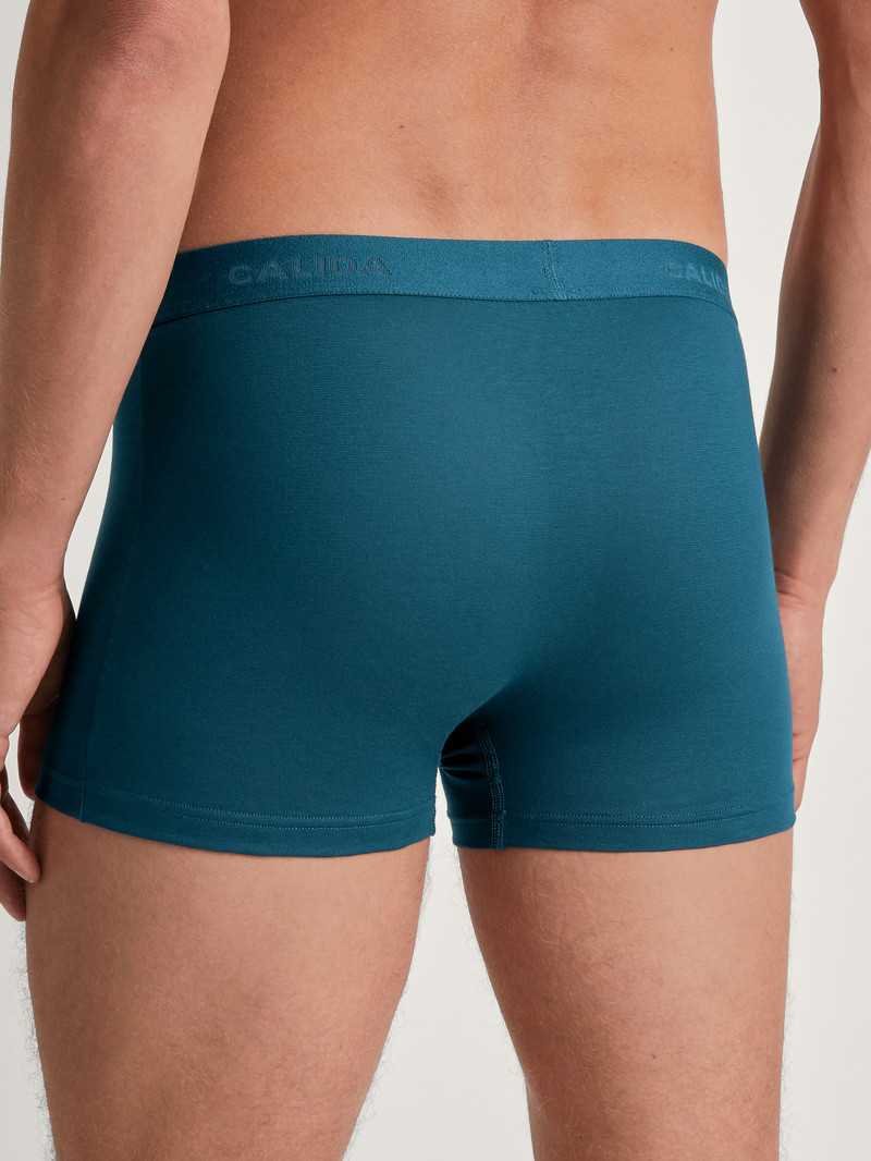 Calida Evolution Boxer Brief Unterwäsche Herren Blau | 80315-ZHGM