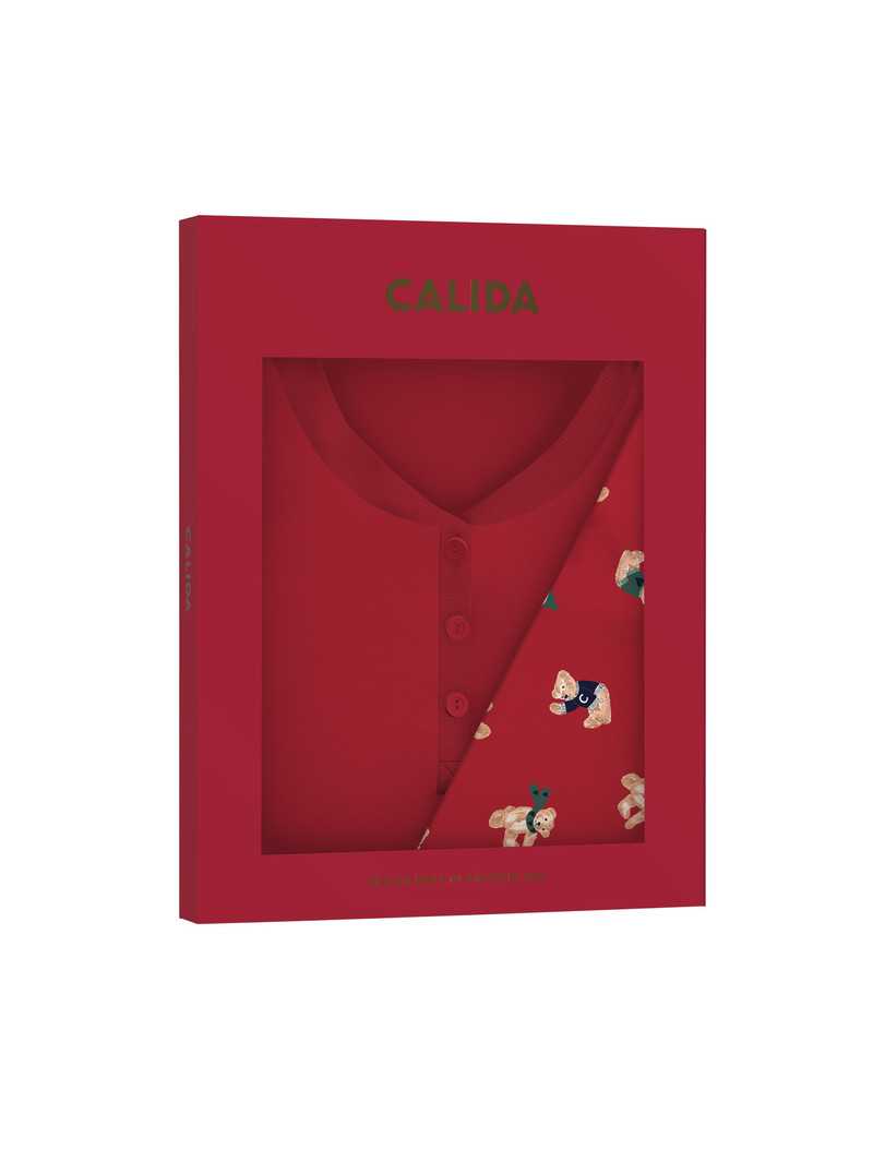 Calida Family & Friends Pyjama Nachtwäsche Damen Rot | 78543-SGVE