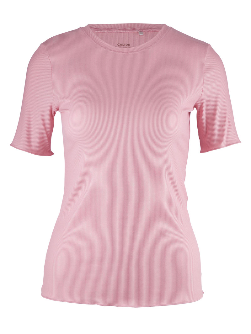 Calida Favourites Desert Shirt Short Sleeve Loungewear Damen Rosa | 96584-QETP