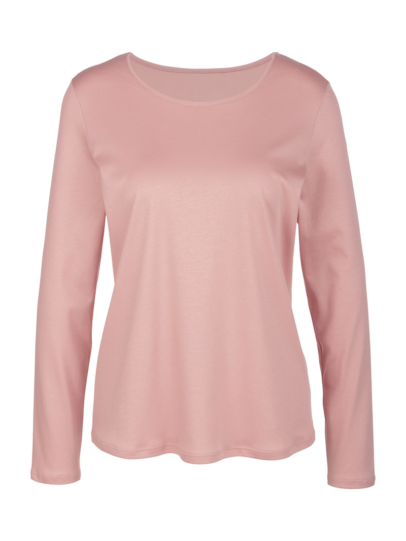 Calida Favourites Dreams Shirt Long Sleeve Loungewear Damen Rosa | 14650-RAFZ