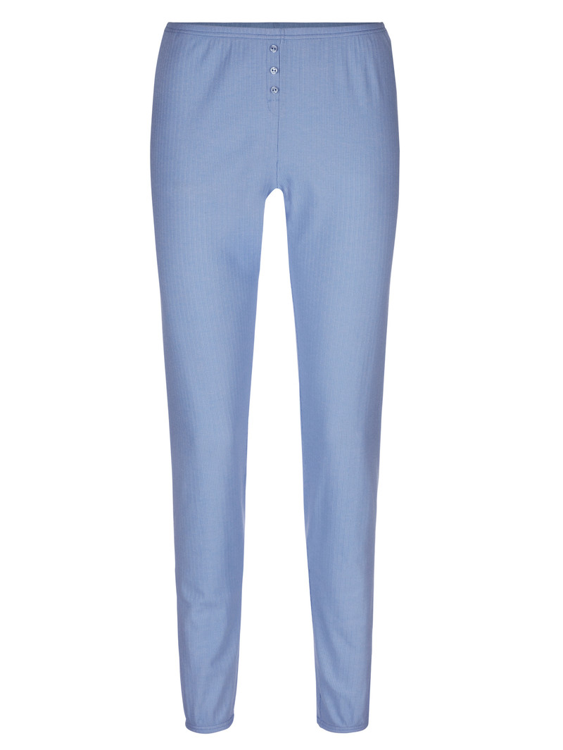 Calida Favourites Harmony Pants With Cuff Nachtwäsche Damen Blau | 71280-OTVU