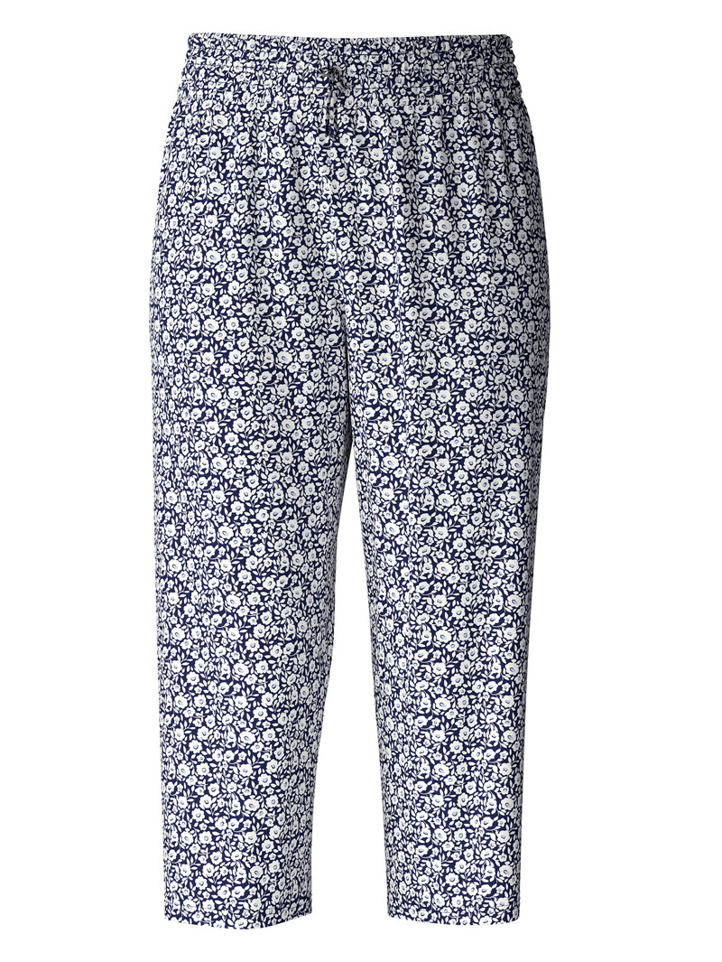 Calida Favourites Joy Ii 3/4 Pants Nachtwäsche Damen Blau | 35604-CSPH