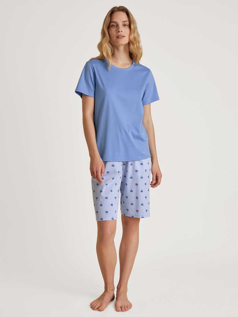 Calida Favourites Serenity Bermudas Loungewear Damen Blau | 58204-ETRU