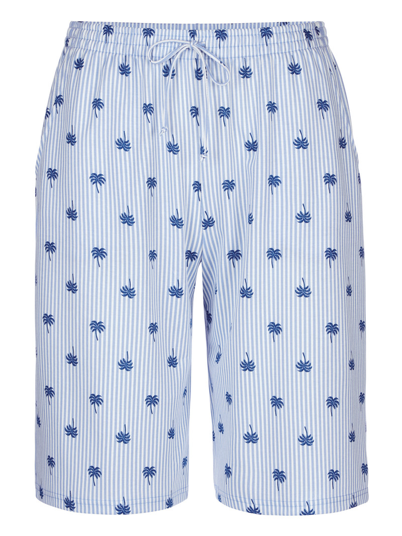 Calida Favourites Serenity Bermudas Nachtwäsche Damen Blau | 15489-AVUJ