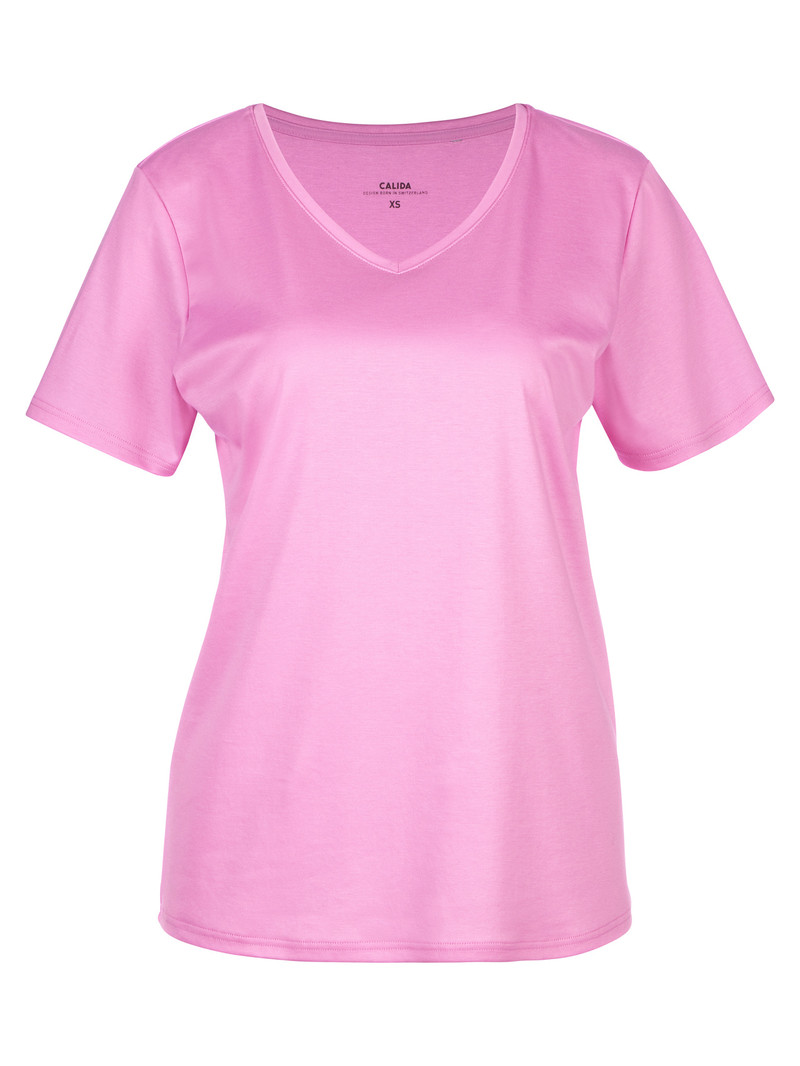 Calida Favourites Space Shirt Short Sleeve Loungewear Damen Rosa | 48659-RVWQ