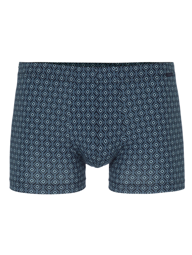 Calida Grafic Cotton Boxer Brief Unterwäsche Herren Dunkel | 41629-SVHR