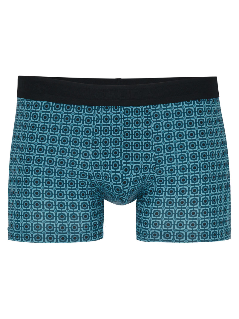 Calida Grafic Cotton Boxer Brief Unterwäsche Herren Blau | 08942-MYOS