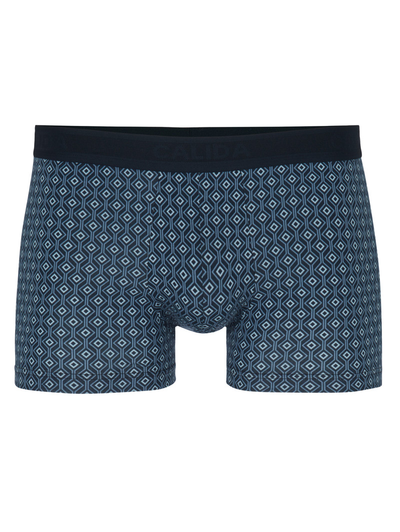 Calida Grafic Cotton Boxer Brief Unterwäsche Herren Dunkel | 29164-HYWA