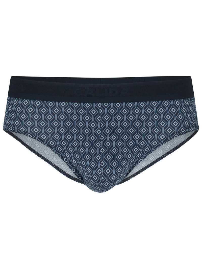 Calida Grafic Cotton Brief Unterwäsche Herren Dunkel | 21879-EZVL