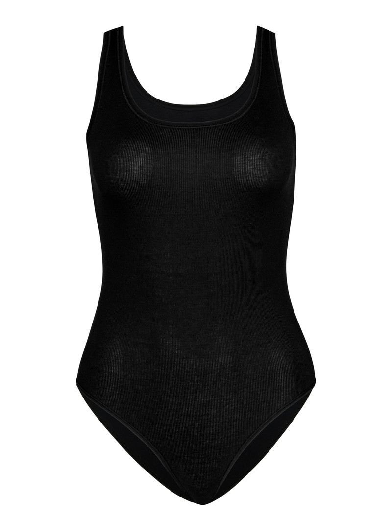 Calida Iconics Bodysuit Without Opening Unterwäsche Damen Schwarz | 15930-VBNY