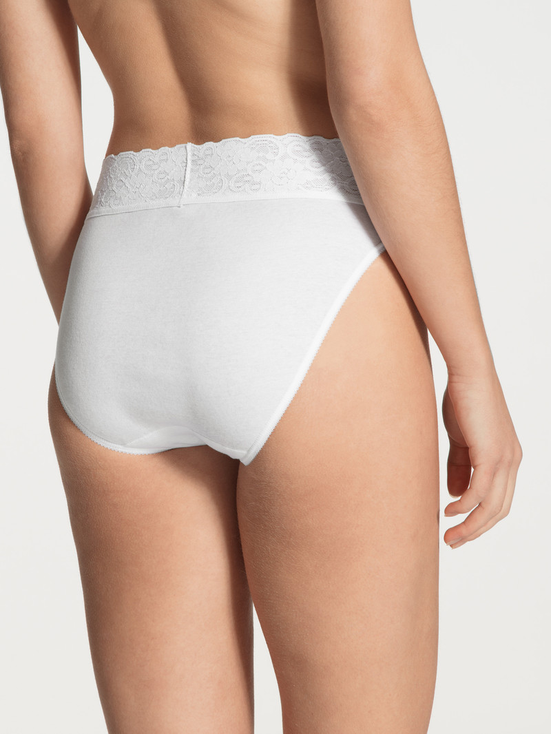 Calida Iconics Brief Unterwäsche Damen Weiss | 92307-UZGT