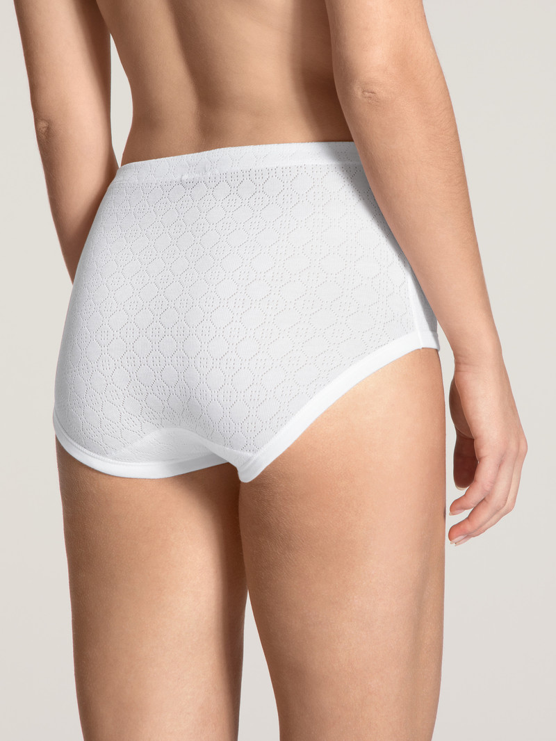 Calida Iconics Brief Unterwäsche Damen Weiss | 31674-KRHU