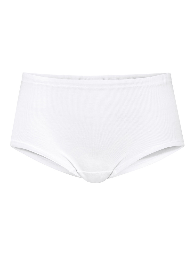 Calida Iconics Midi Brief, High Waist Unterwäsche Damen Weiss | 32596-MHPQ