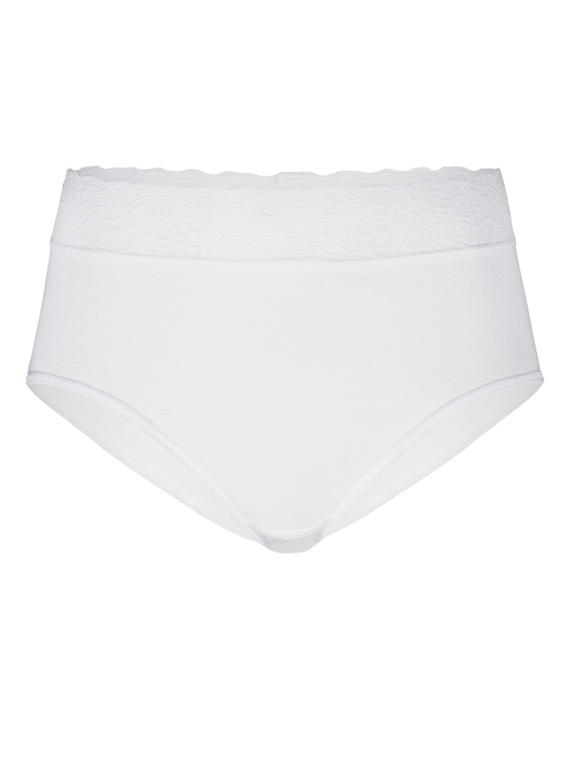 Calida Iconics Midi Brief Unterwäsche Damen Weiss | 76480-CZXH