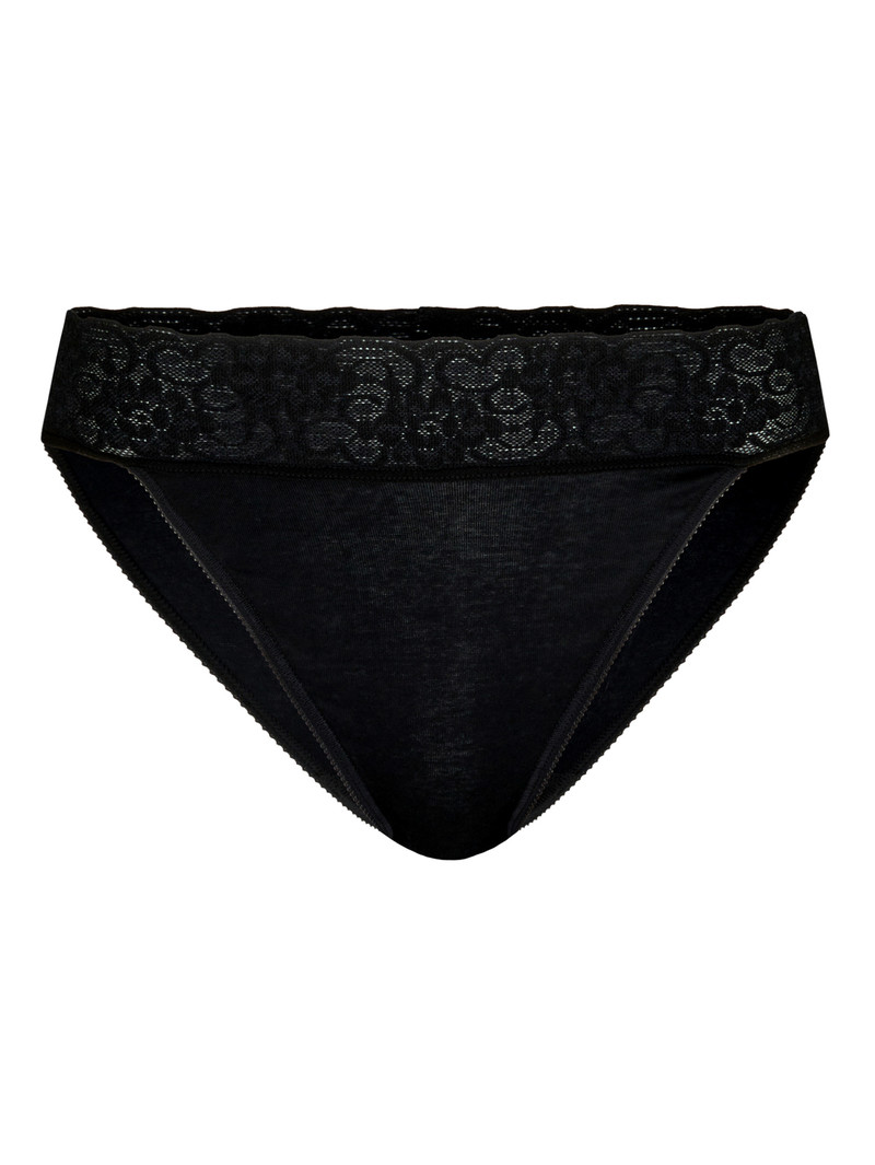 Calida Iconics Tanga Unterwäsche Damen Schwarz | 56017-JKZT