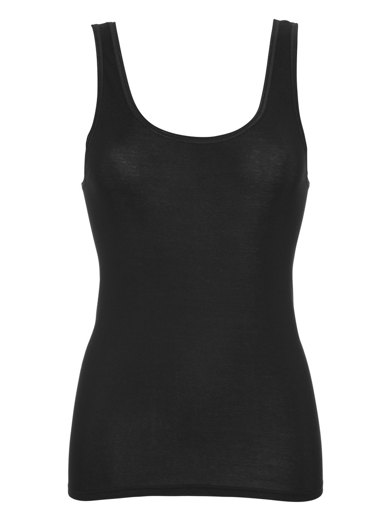 Calida Iconics Tank Top Unterwäsche Damen Schwarz | 76329-SKXC