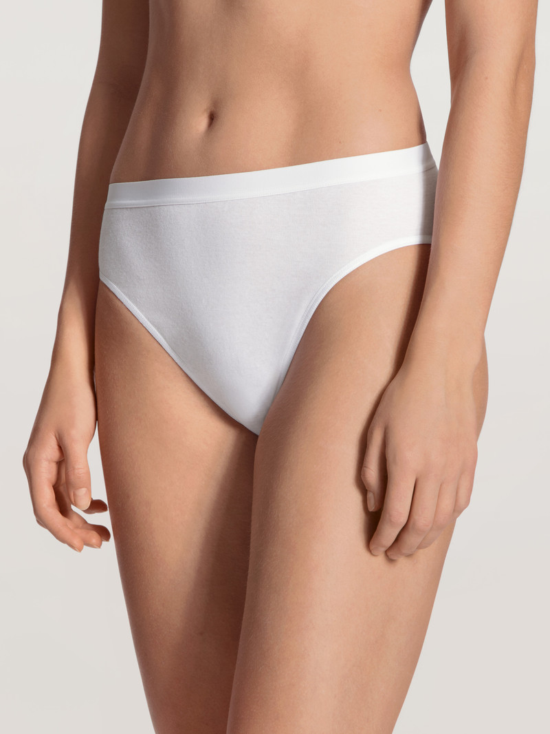 Calida Light Mini Brief Unterwäsche Damen Weiss | 14590-DWHT