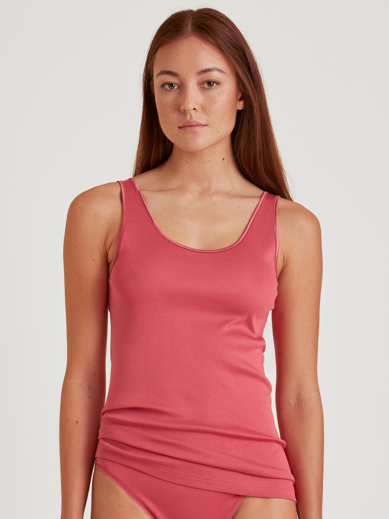 Calida Light Tank Top Unterwäsche Damen Rot | 28193-AVOX