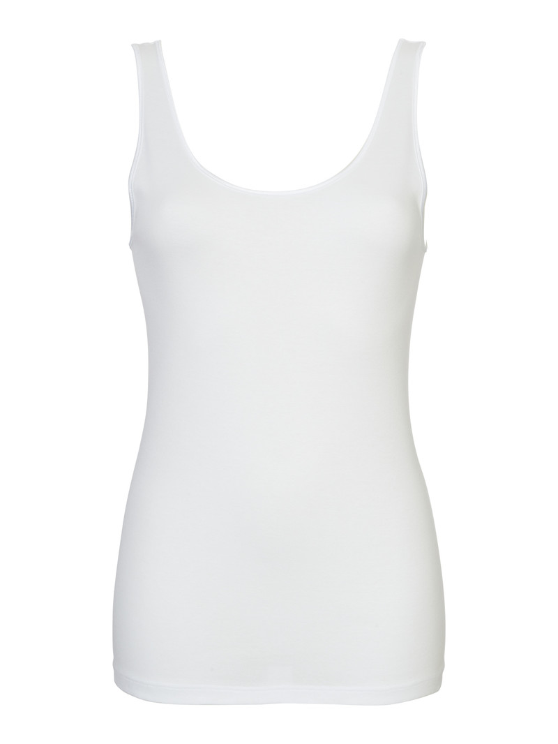 Calida Light Tank Top Unterwäsche Damen Weiss | 02946-OVZF