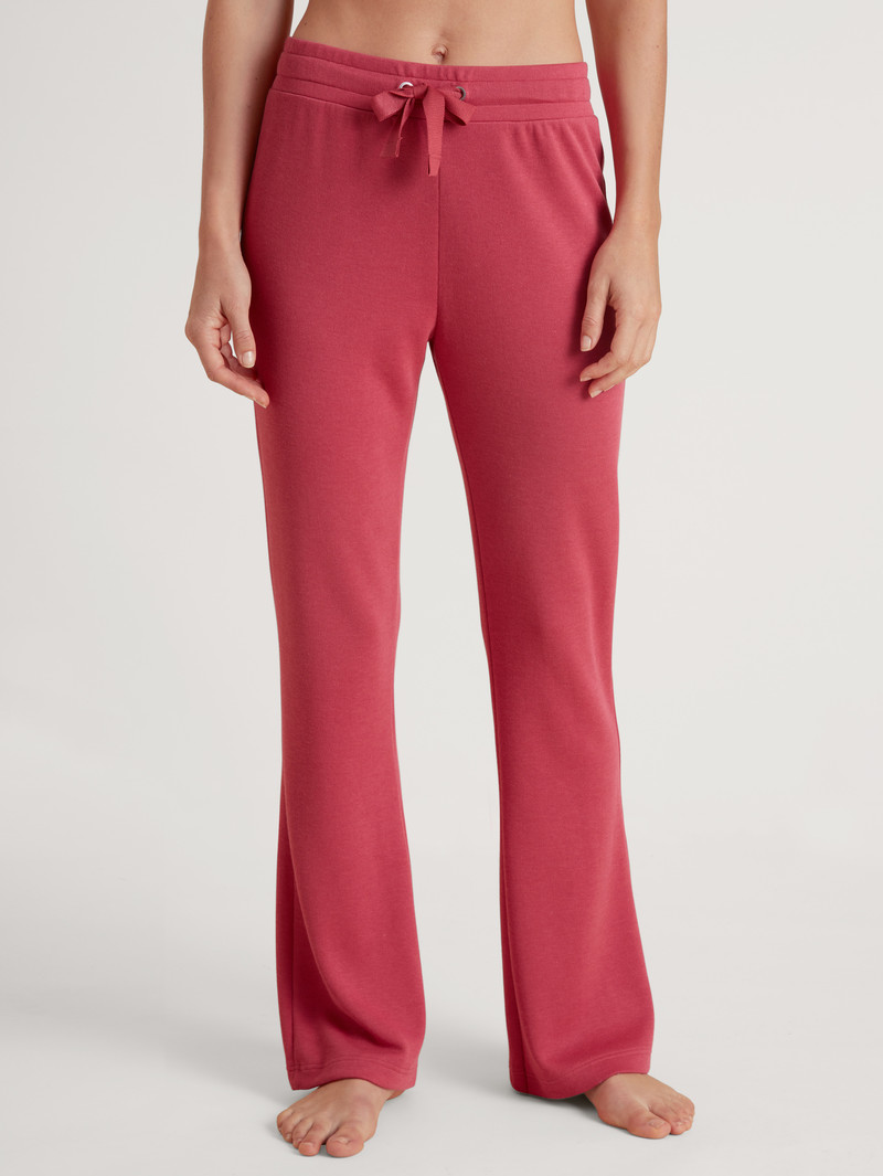 Calida Lounge Butterfly Pants Loungewear Damen Rot | 28791-YJER