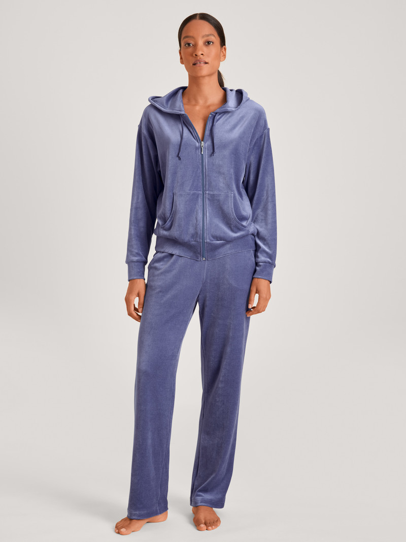 Calida Lounge Lavender Jacket Loungewear Damen Lila | 16295-LBYN