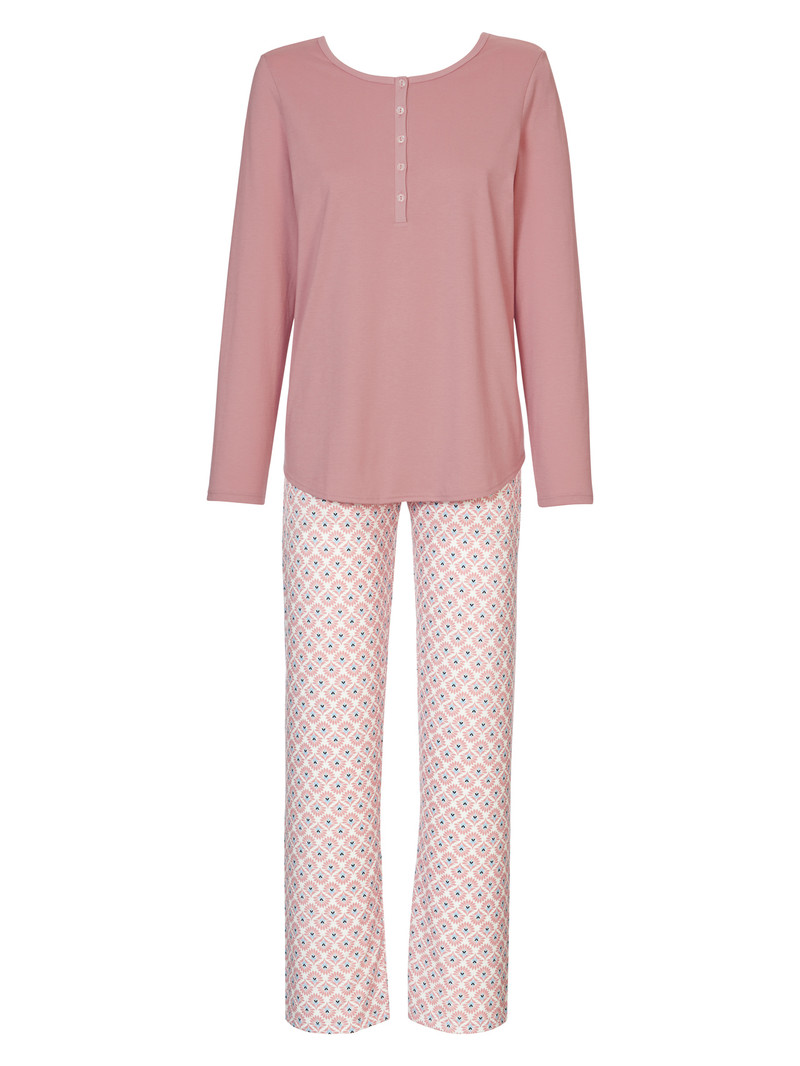 Calida Lovely Nights Pyjama Nachtwäsche Damen Rosa | 71623-PDMX