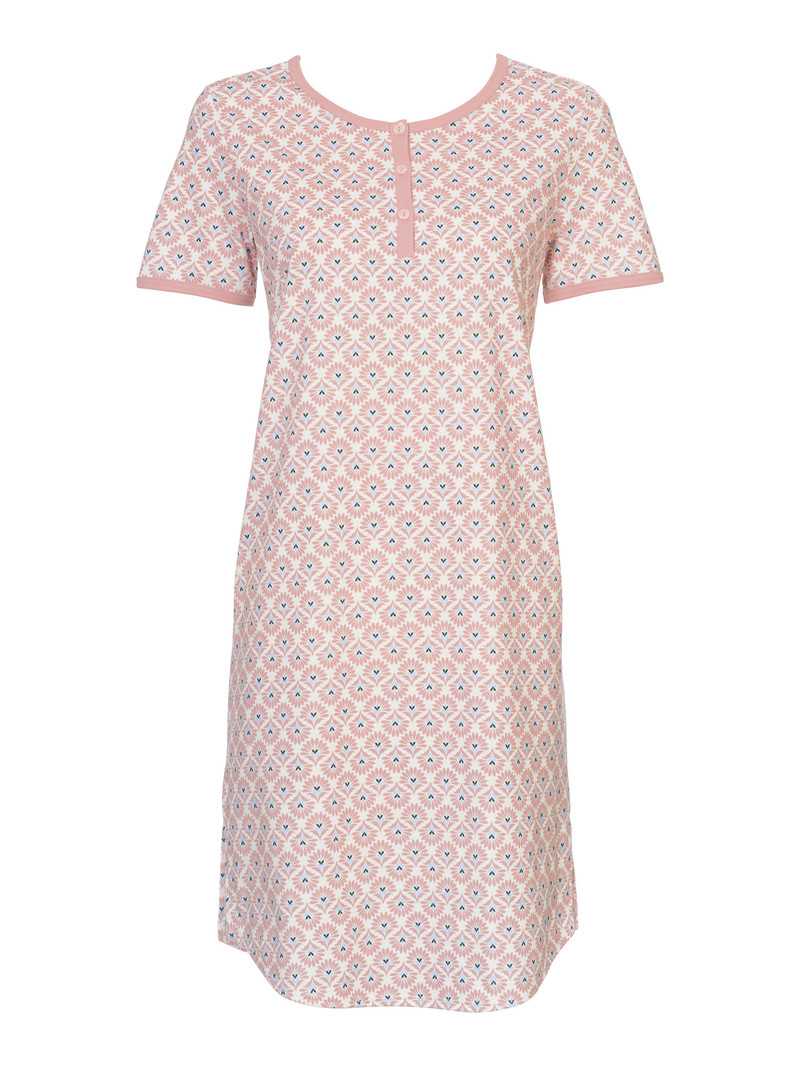 Calida Lovely Nights Sleepshirt, Length 95cm Nachtwäsche Damen Rosa | 50136-MHJZ