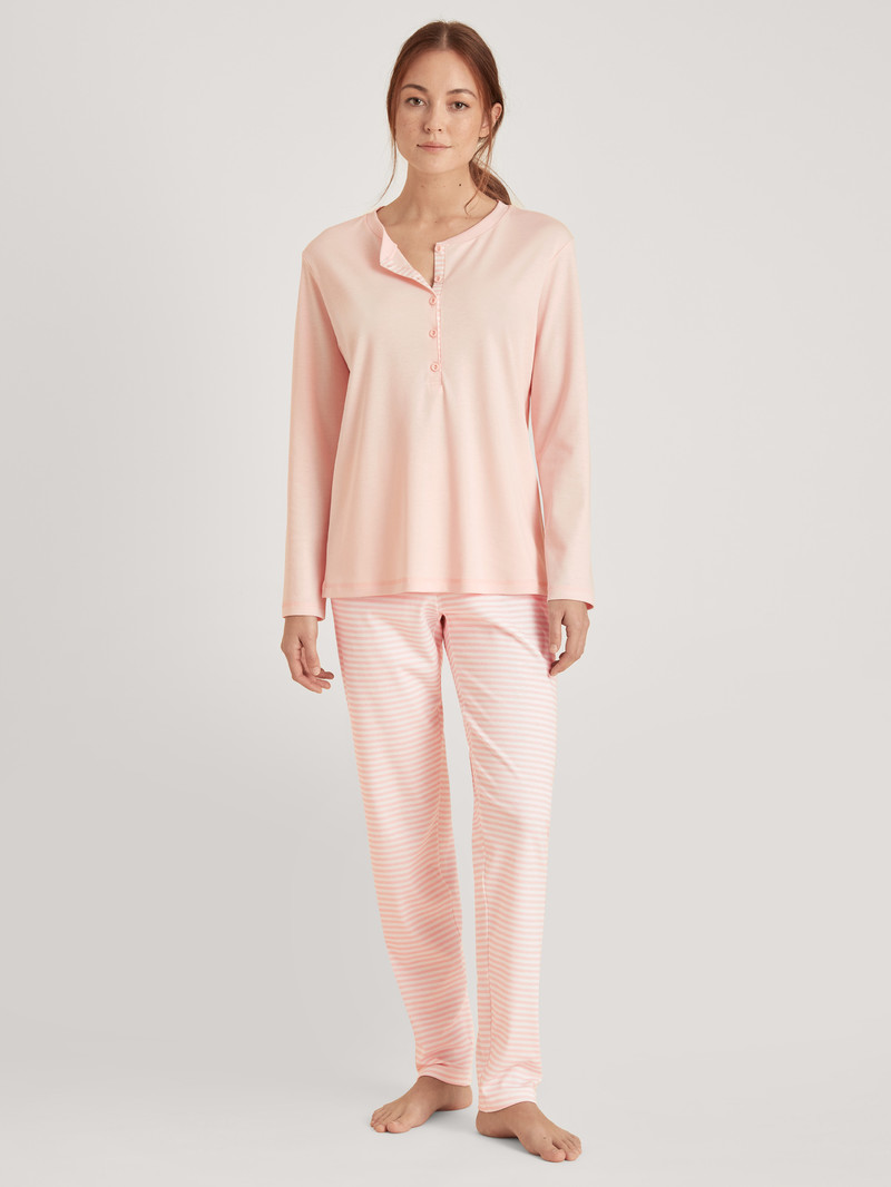 Calida Midsummer Dreams Pyjama Nachtwäsche Damen Pearl Blush | 93701-QMLK