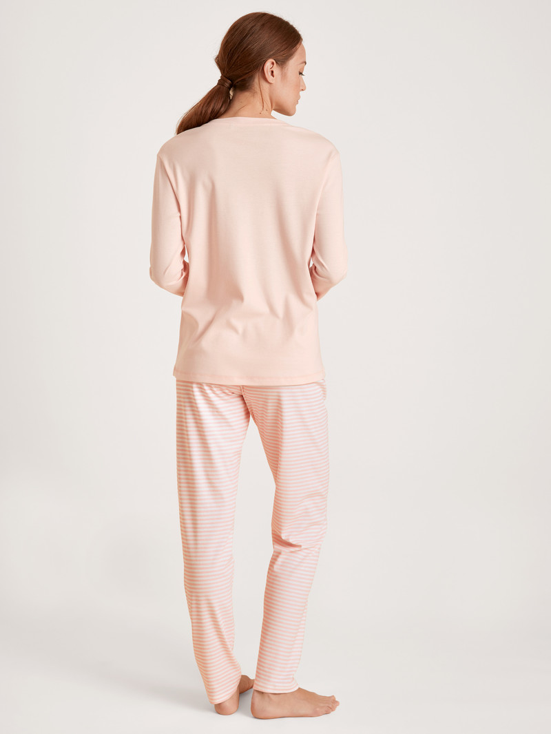 Calida Midsummer Dreams Pyjama Nachtwäsche Damen Pearl Blush | 93701-QMLK