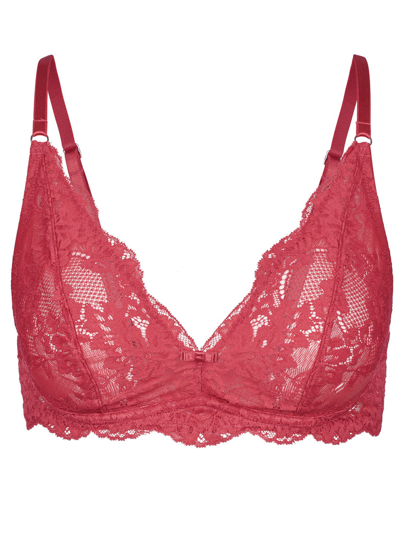 Calida Modal Sense Soft Bra Unterwäsche Damen Rot | 61437-VJCM