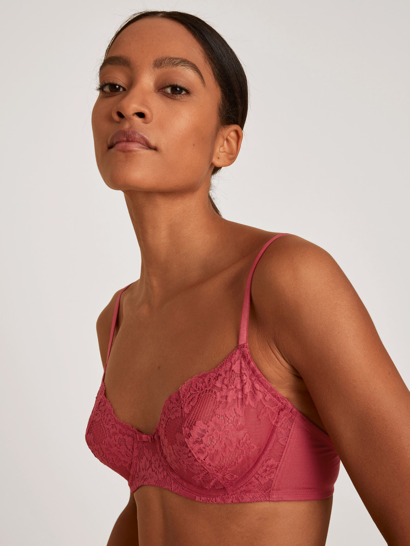 Calida Modal Sense Underwired Bra Unterwäsche Damen Rot | 15382-KPTU