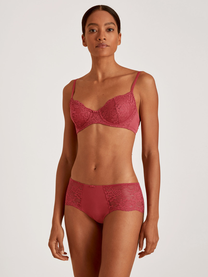 Calida Modal Sense Underwired Bra Unterwäsche Damen Rot | 15382-KPTU