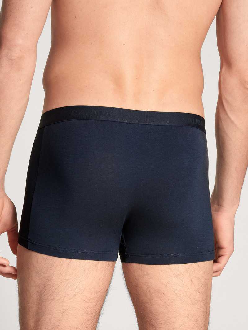 Calida Natural Benefit Boxer, Value Pack Unterwäsche Herren Dunkel | 74238-STIJ