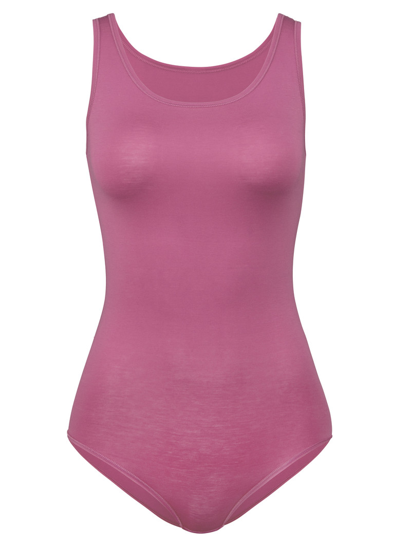 Calida Natural Comfort Bodysuit Yoga Damen Rot | 65230-YFAM