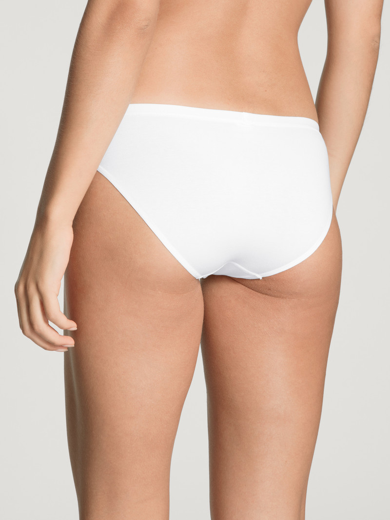 Calida Natural Comfort Brief Unterwäsche Damen Weiss | 89142-NYEP