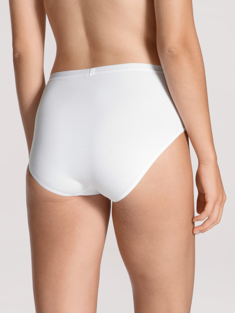 Calida Natural Comfort Brief Unterwäsche Damen Weiss | 29084-DEFJ