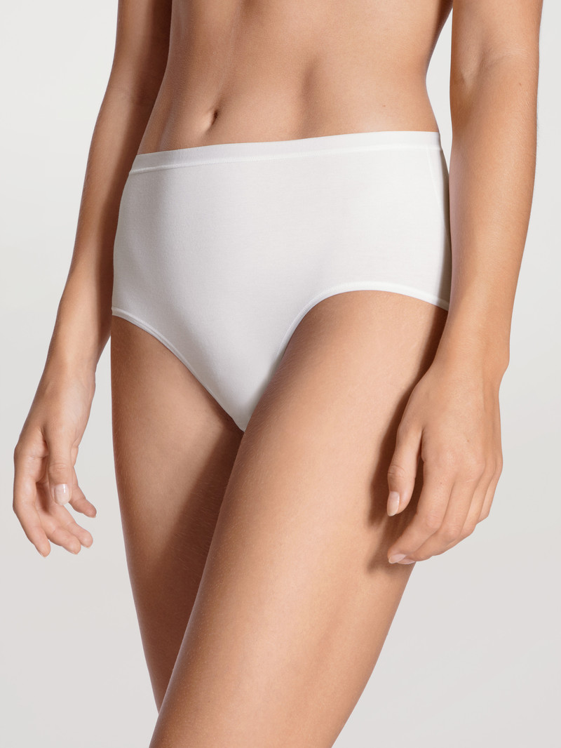 Calida Natural Comfort Brief Unterwäsche Damen Weiss | 29084-DEFJ