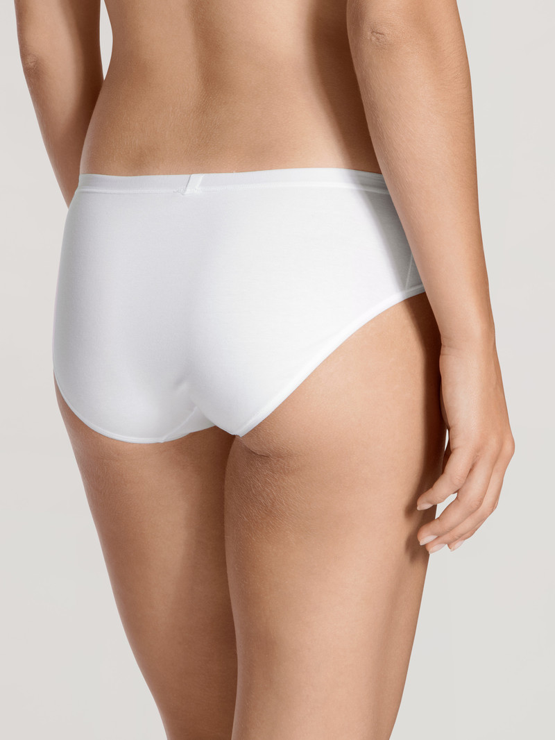 Calida Natural Comfort Brief Unterwäsche Damen Weiss | 30617-TZOS