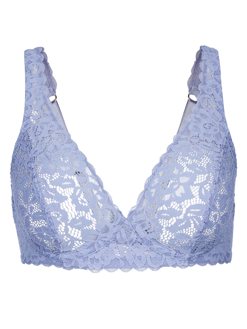 Calida Natural Comfort Lace Soft Non-wired Bra Unterwäsche Damen Lavendel | 56301-JLTD