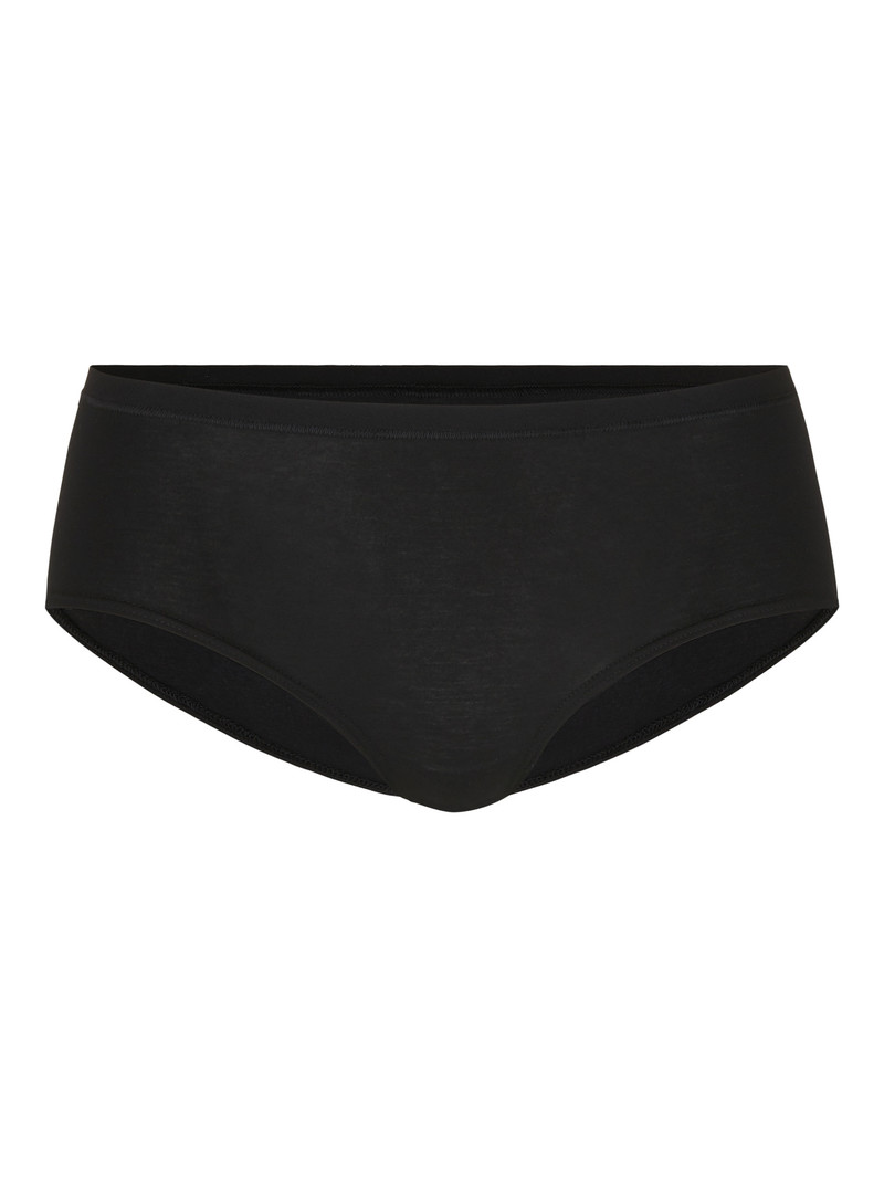 Calida Natural Comfort Panty Unterwäsche Damen Schwarz | 84273-ECHZ