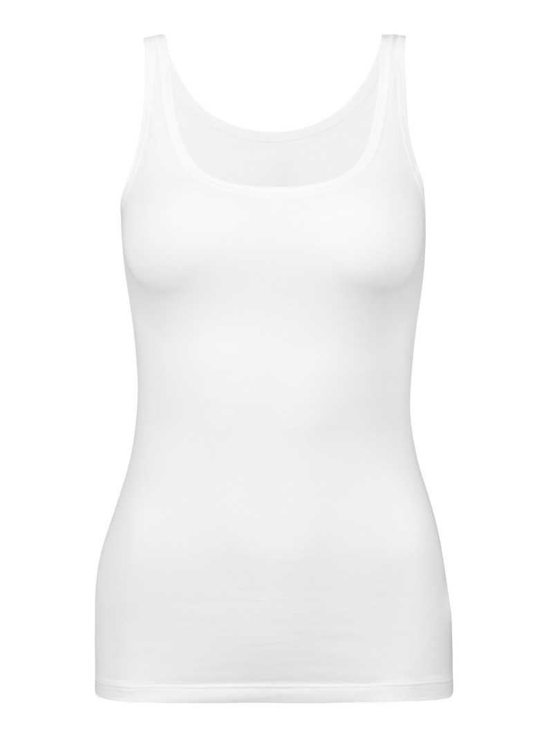 Calida Natural Comfort Tank Top Unterwäsche Damen Weiss | 74926-UFTI