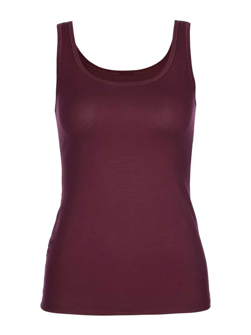 Calida Natural Comfort Tank Top Unterwäsche Damen Rot | 89615-MXZT