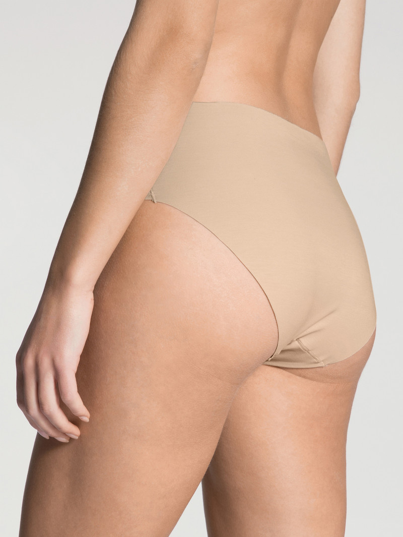 Calida Natural Skin Brief, Cradle To Cradle Certified® Yoga Damen Rosa | 75921-DOHW