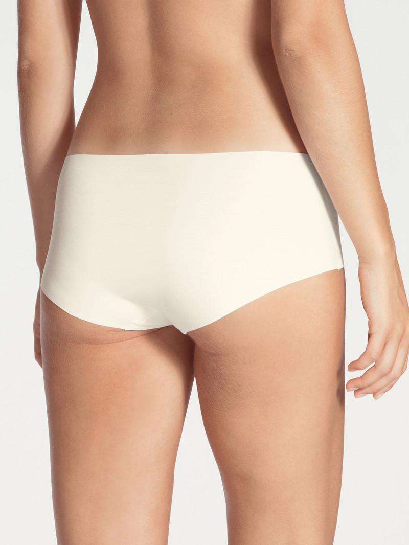 Calida Natural Skin Panty, Cradle To Cradle Certified® Yoga Damen Weiß | 41708-QIRP